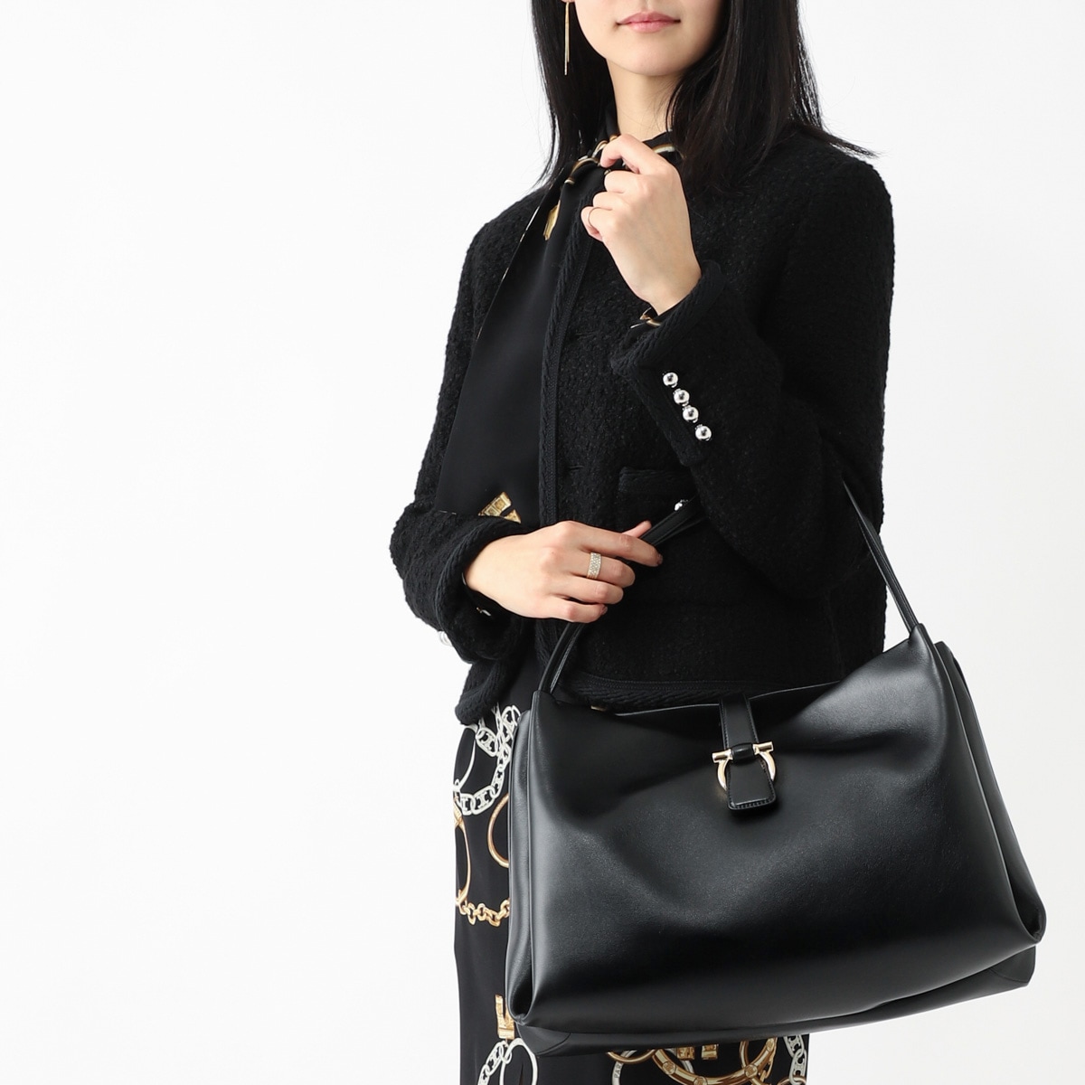 FERRAGAMO フェラガモ トートバッグ レディース