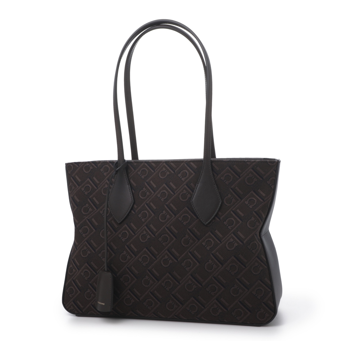 2502-227｜美品｜フェラガモ トートバッグ レザー ブルー 花柄 FERRAGAMO フェラガモ トートバッグ レディース | レディース