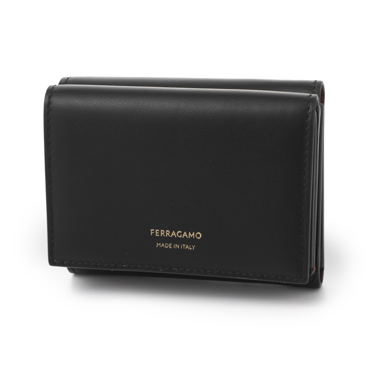 FERRAGAMO フェラガモ 3つ折り財布 小銭入れ付き/コンパクトウォレット 