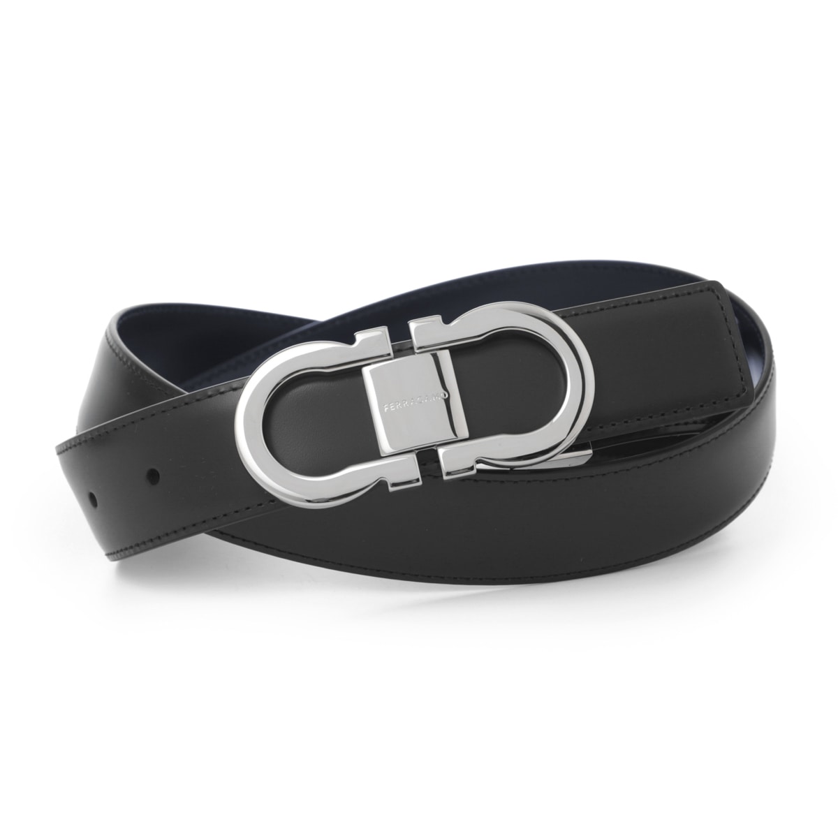 FERRAGAMO フェラガモ リバーシブルベルト メンズ