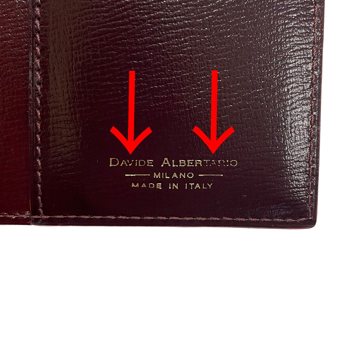 【訳あり】【アウトレット】 DAVIDE ALBERTARIO ダビデアルベルタリオ 長財布【返品交換不可】 メンズ