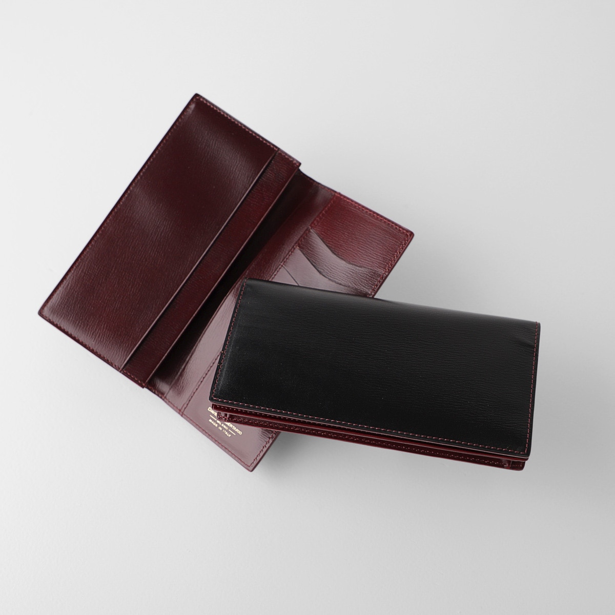 【訳あり】【アウトレット】 DAVIDE ALBERTARIO ダビデアルベルタリオ 長財布【返品交換不可】 メンズ