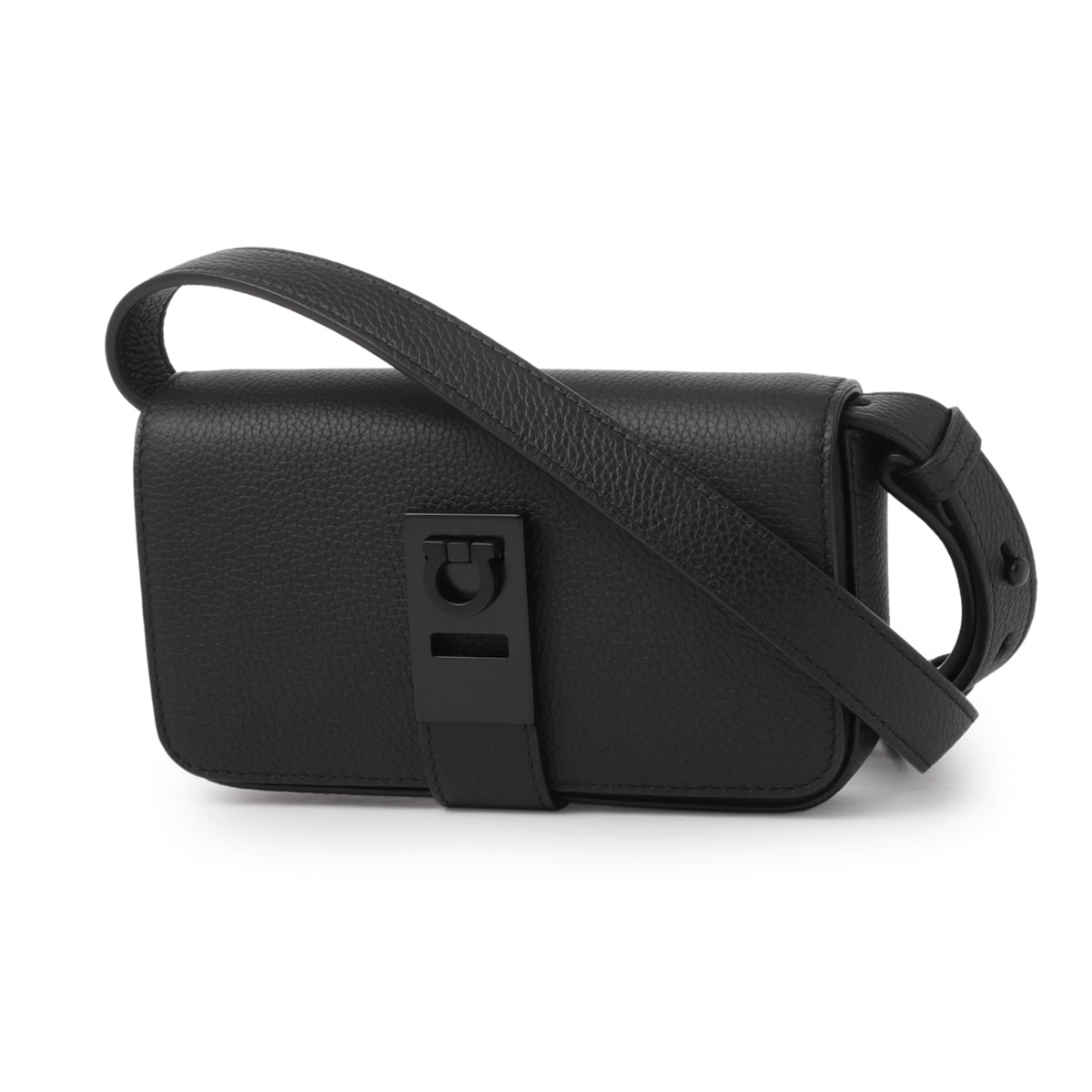美品 Salvatore Ferragamoショルダーバッグ クロスボディバック FERRAGAMO フェラガモ バッグ ショルダーバッグ ガンチーニ