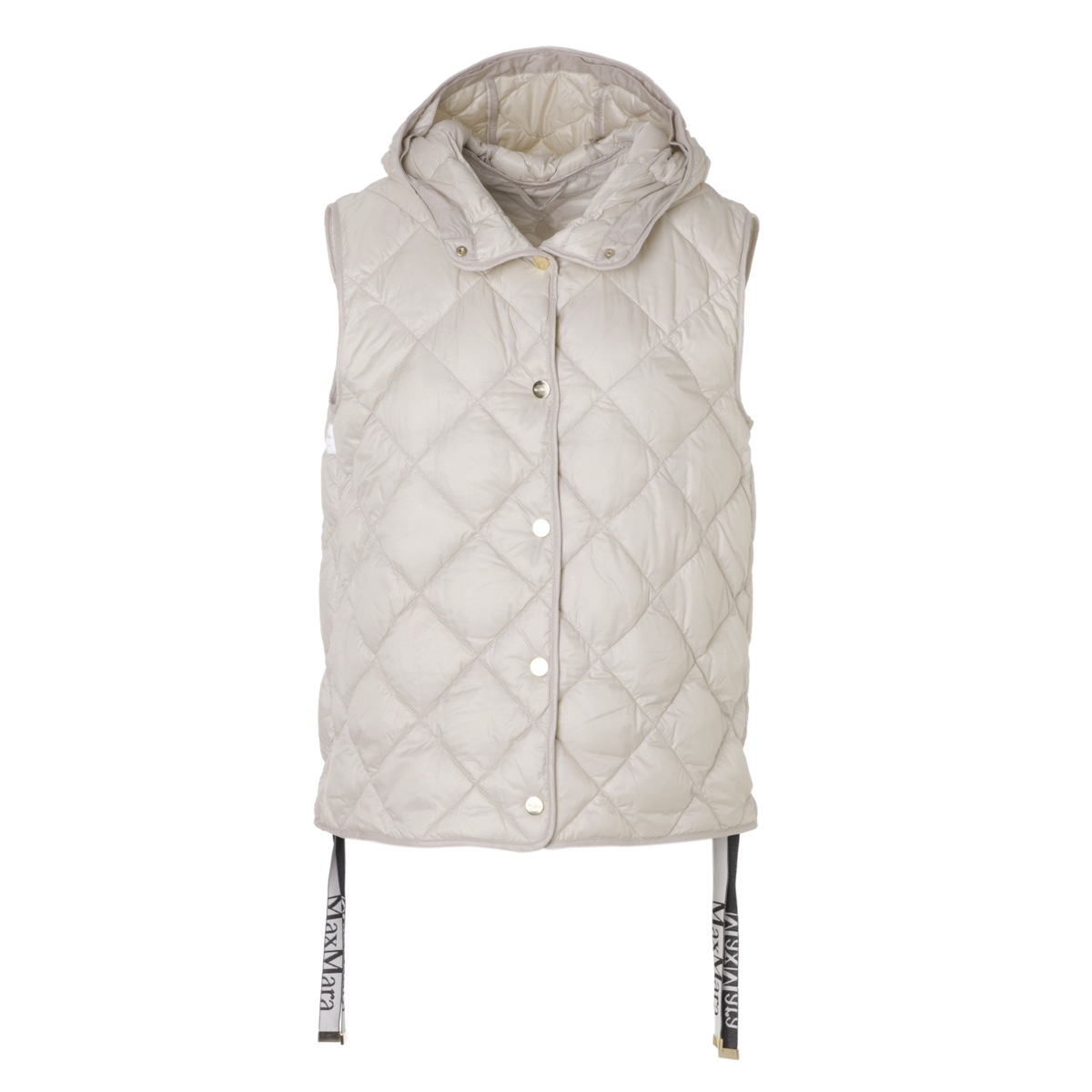 アウトレット★Max Mara★trefa ロゴダウンベスト アウトレット】【ラスト1点】【訳あり】 MAX MARA THE CUBE