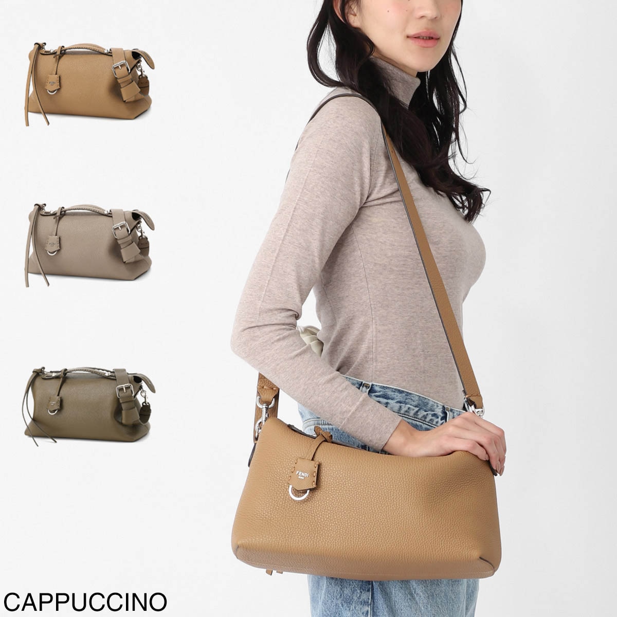 FENDI フェンディ バケットバッグ 2WAY/ショルダーバッグ/MINI MON