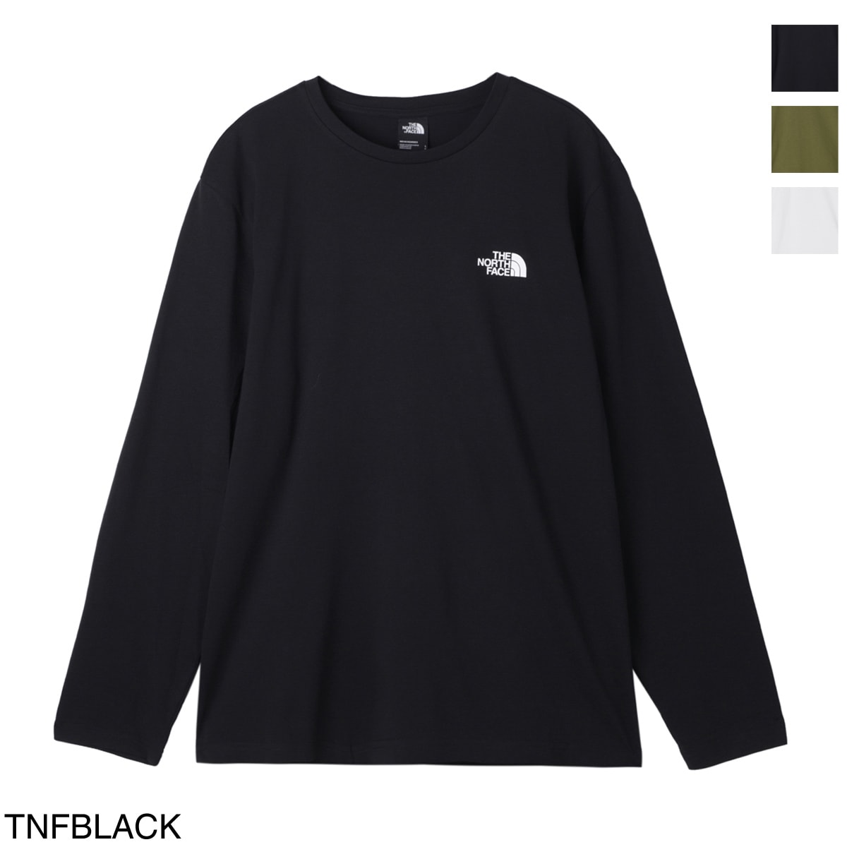 『ネコポス対応(1点まで)』THE NORTH FACE ノースフェイス クルーネック 長袖Tシャツ/MEN'S LONG-SLEEVE SIMPLE DOME TEE メンズ