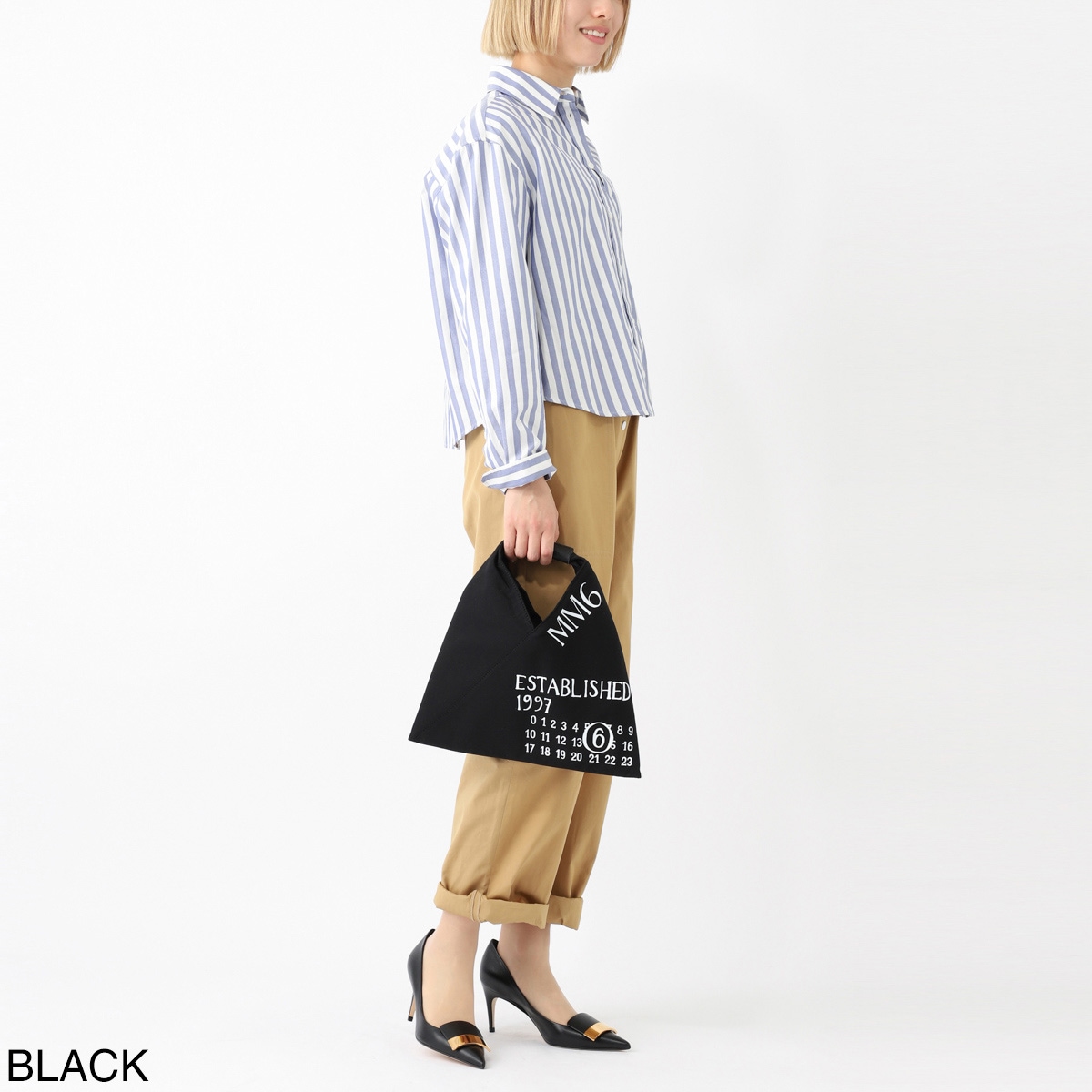MM6 Maison Margiela トートバッグ b6wd0013-7260-8013 MM6 Maison Margiela エムエム 6 メゾンマルジェラ トートバッグ