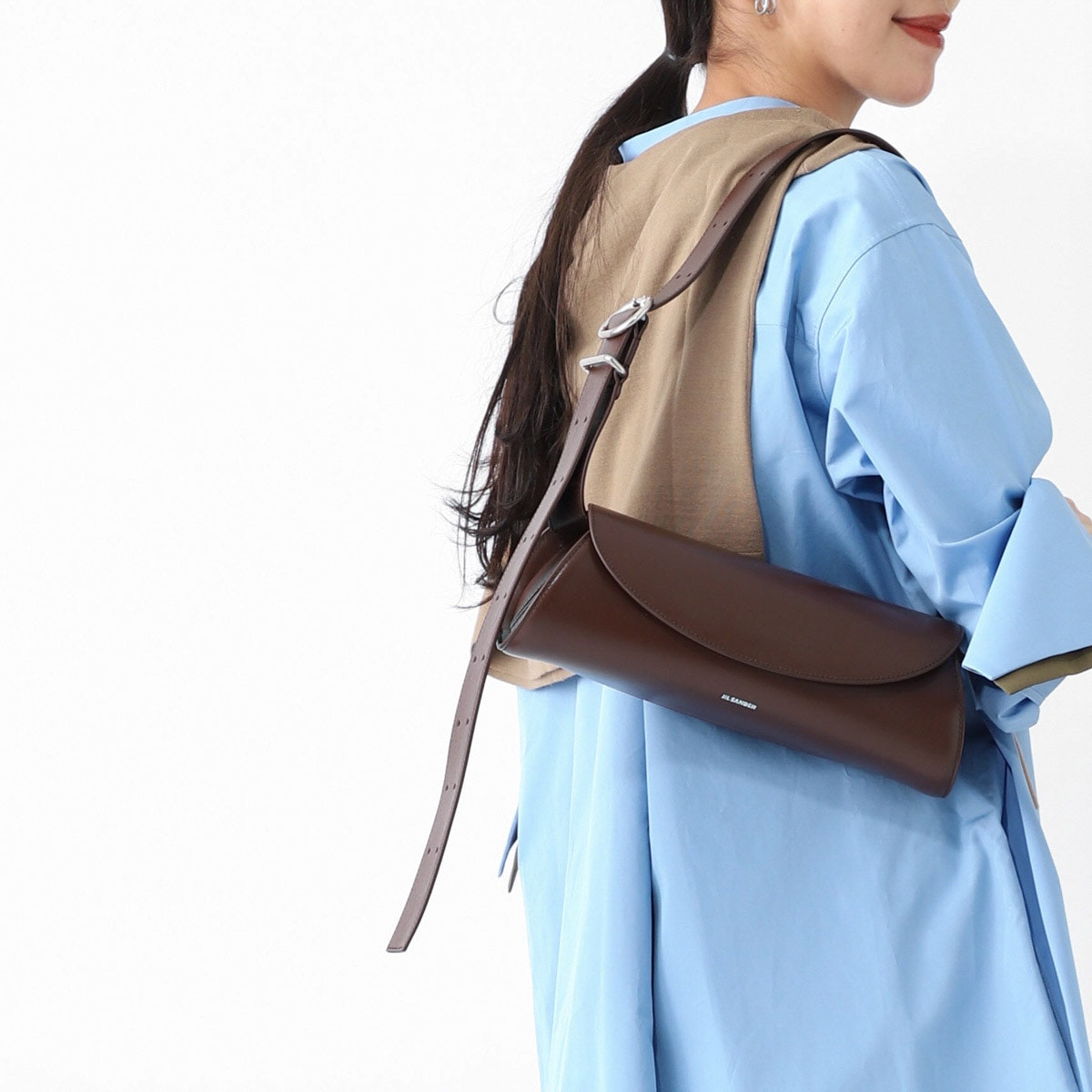 JIL SANDER ジルサンダー ショルダーバッグ/CANNOLO SMALL カンノーロ レディース