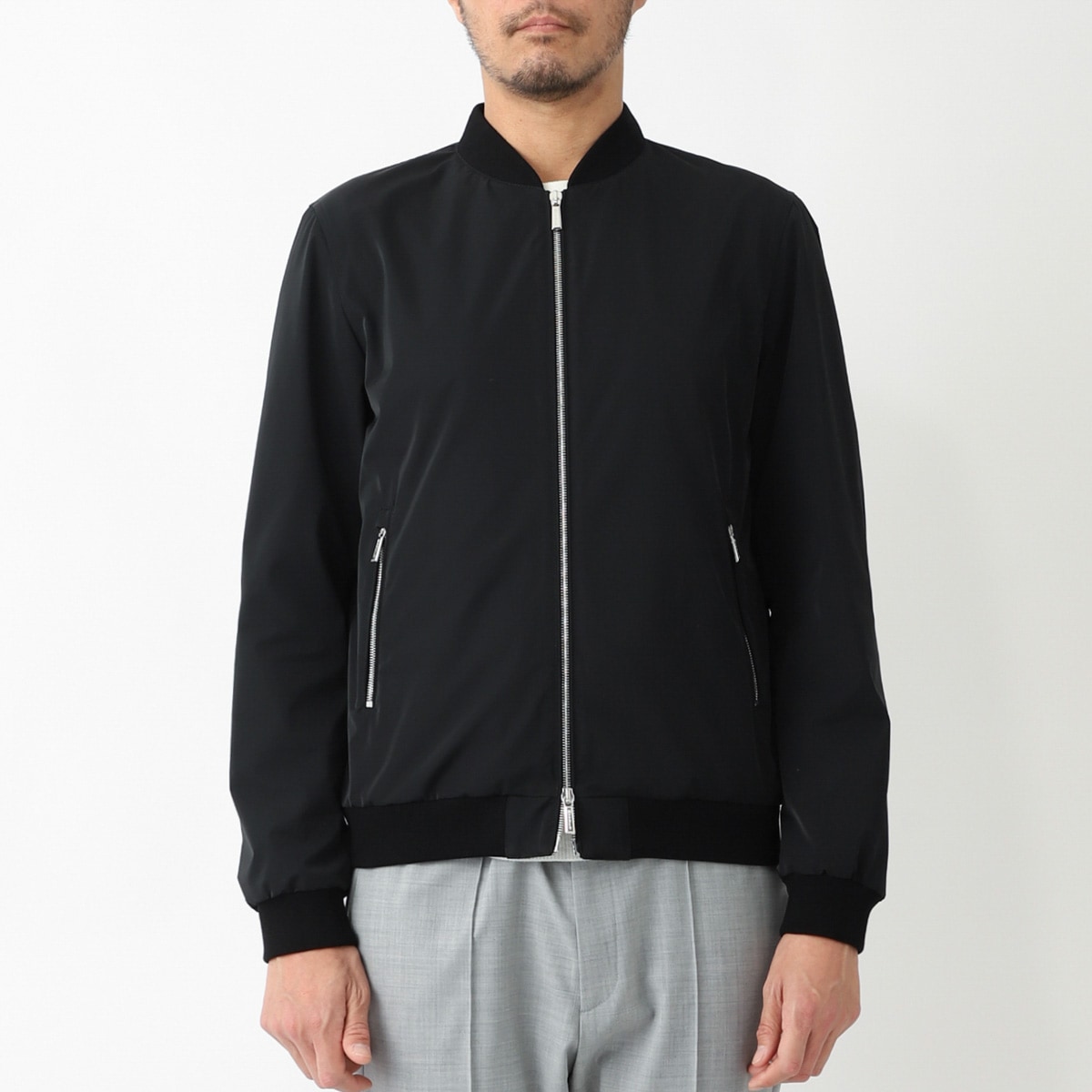 専用＊MOORER ネイビー ジップアップ ジャンパー 専用＊MOORER ネイビー ジップアップ ジャンパー 専用＊MOORER