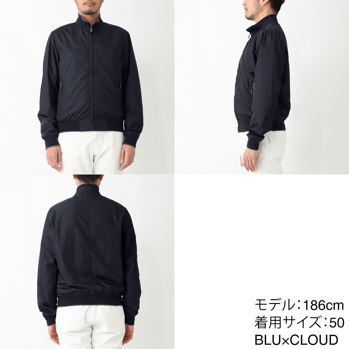 MOORER ムーレー ボンバージャケット/リバーシブルジャケット/AXTEN-KM