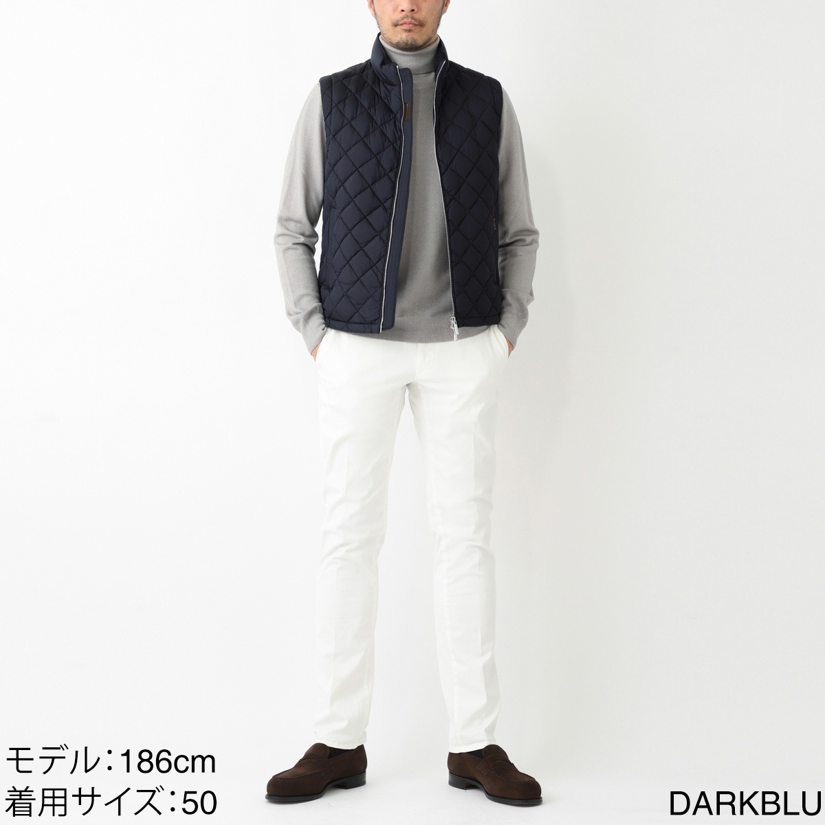 MOORER ムーレー ダウンベスト/BREST-S3C ブレスト メンズ