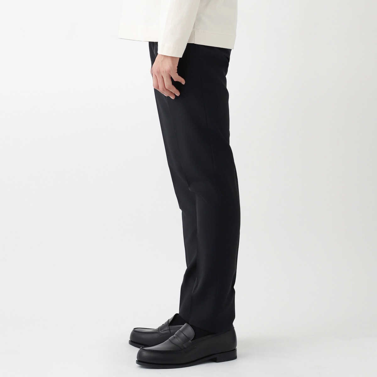 INCOTEX インコテックス ノープリーツ スラックス/ウールパンツ/SLIM FIT 35型【大きいサイズあり】 メンズ