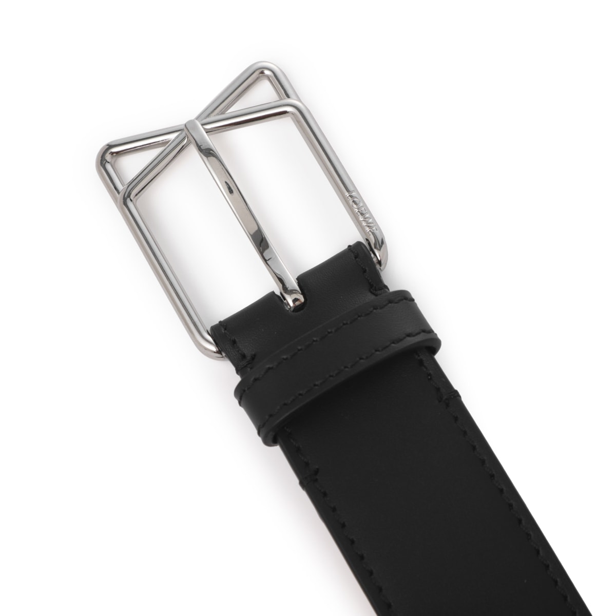LOEWE ロエベ ベルト/LAYERED CROSS BUCKLE BELT 3.5 メンズ