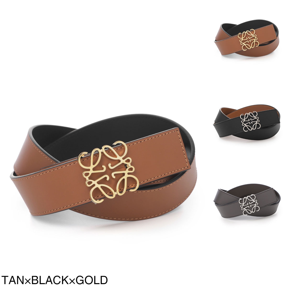 美品　LOEWE ベルトレイヤードクロスバックル 楽天市場】ロエベ/LOEWE ベルト メンズ LAYERED CROSS BUCKLE BELT 3.5