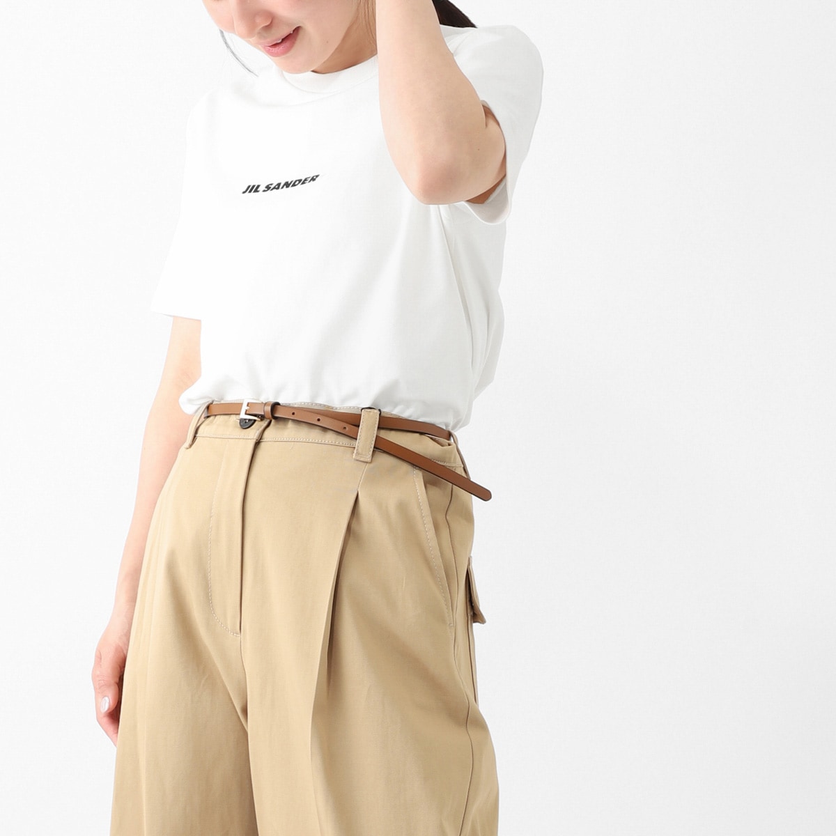 JIL SANDER ジルサンダー クルーネックTシャツ レディース