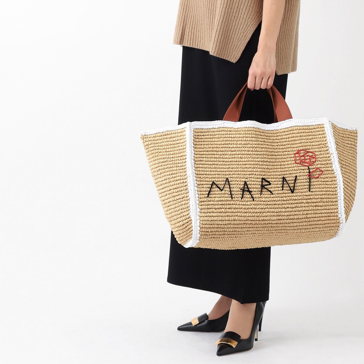 MARNI マルニ トートバッグ 2WAY/かごバッグ/SILLO レディース
