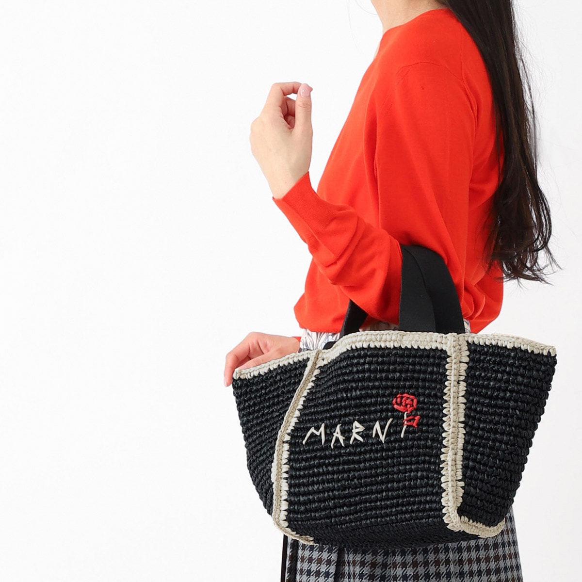 MARNI silloかごバッグ MARNI マルニ トートバッグ 2WAY/かごバッグ/SMALL SILLO