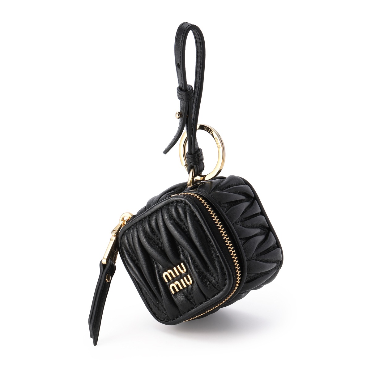 miu miu ミュウミュウ キーリング/キーチャーム/TRICK MATELASSE