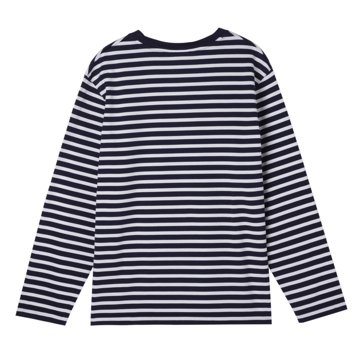 MAISON KITSUNE メゾンキツネ クルーネック 長袖Tシャツ/BOLD FOX HEAD PATCH COMFORT MARIN TEE-SHIRT メンズ