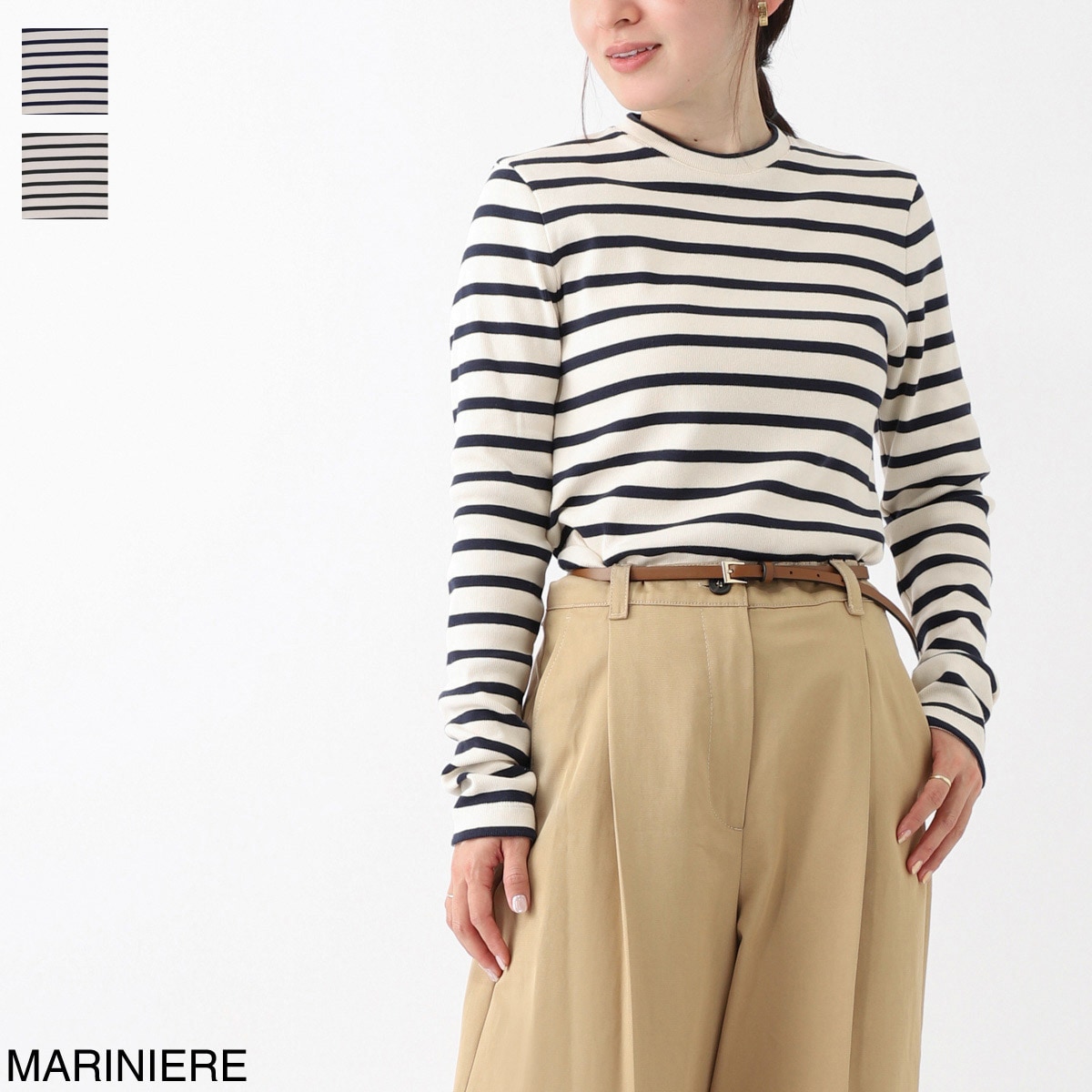 【アウトレット】JIL SANDER ジルサンダー クルーネック 長袖Tシャツ レディース