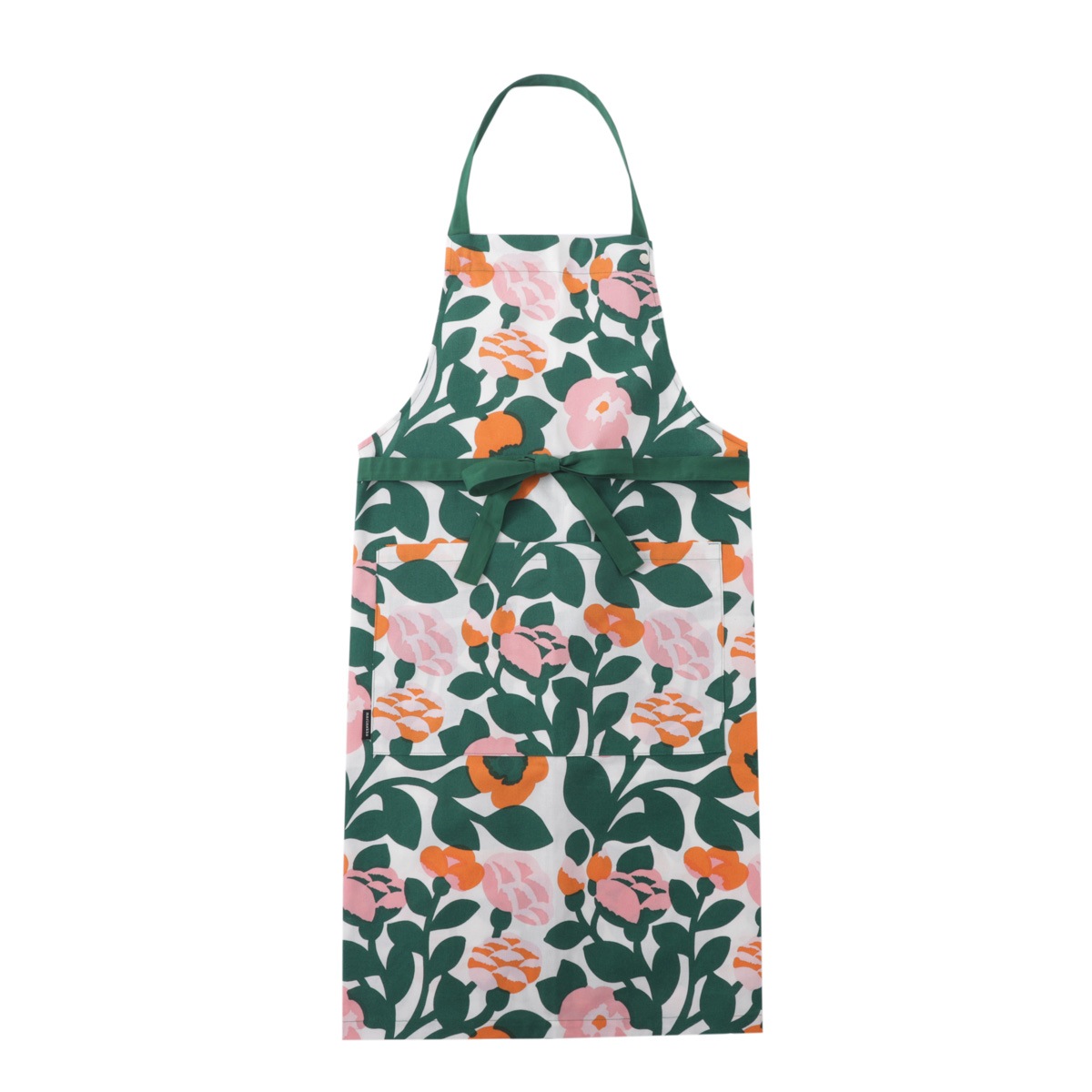 ネコポス対応(2点まで)』marimekko マリメッコ エプロン/PIENI GREEN