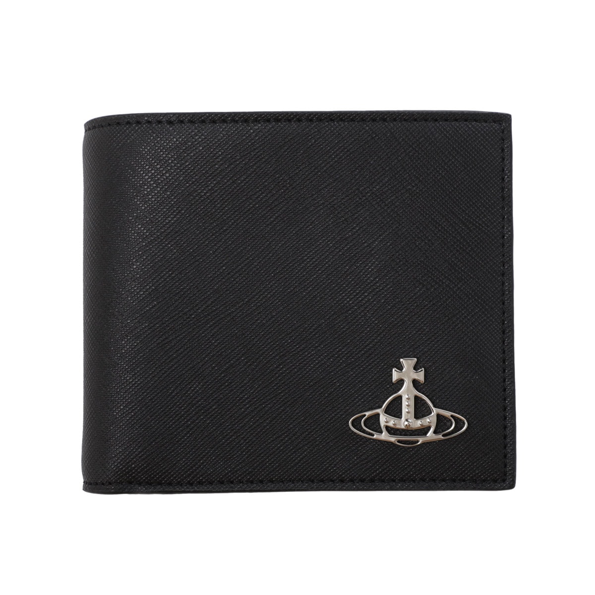 Vivienne Westwood ヴィヴィアンウエストウッド 2つ折り財布 小銭入れ付き/MAN WALLET WITH COIN POCKET メンズ