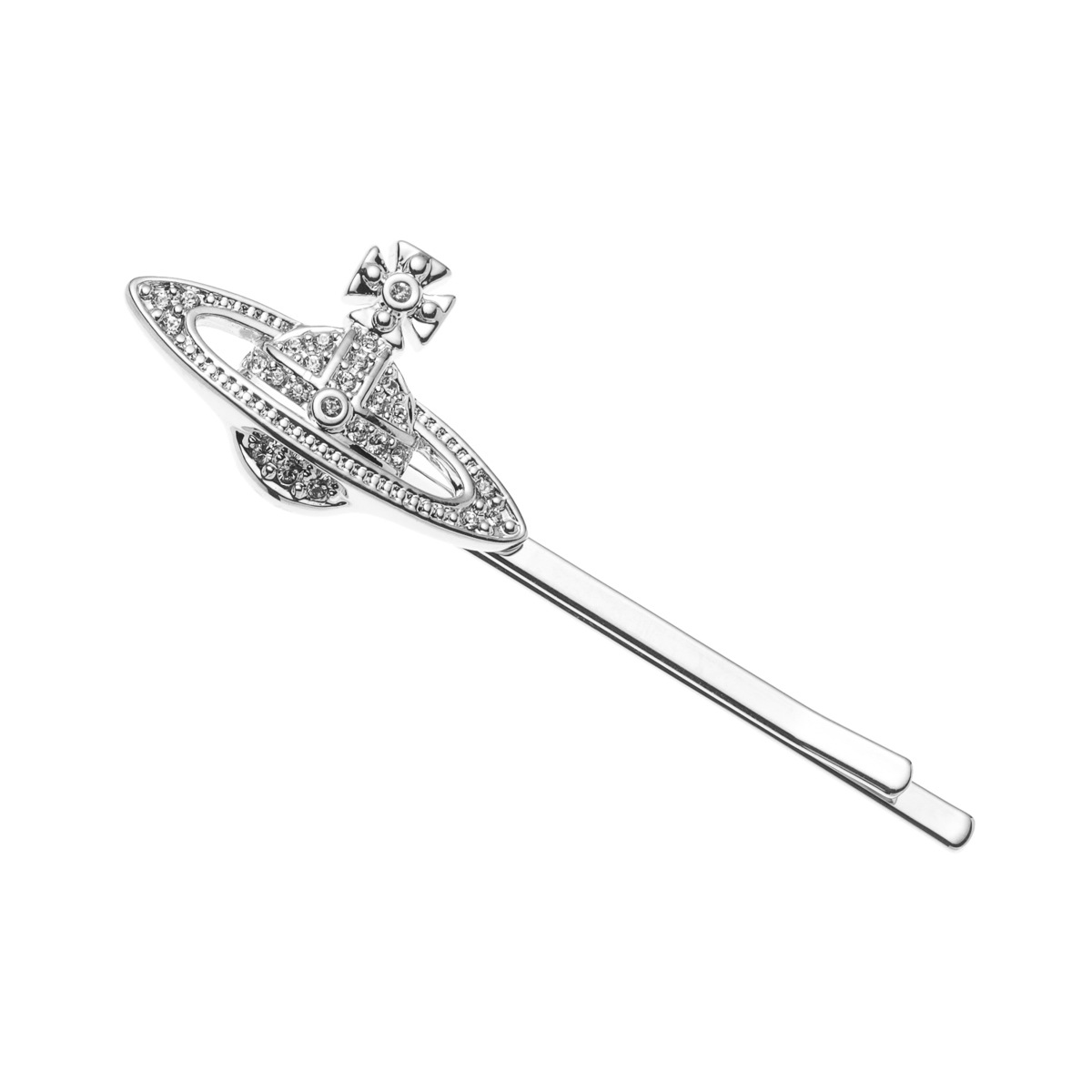 Vivienne Westwood ヘアピン Vivienne Westwood Vivienne NEW DIAMANTE HEART Hairpin Gold