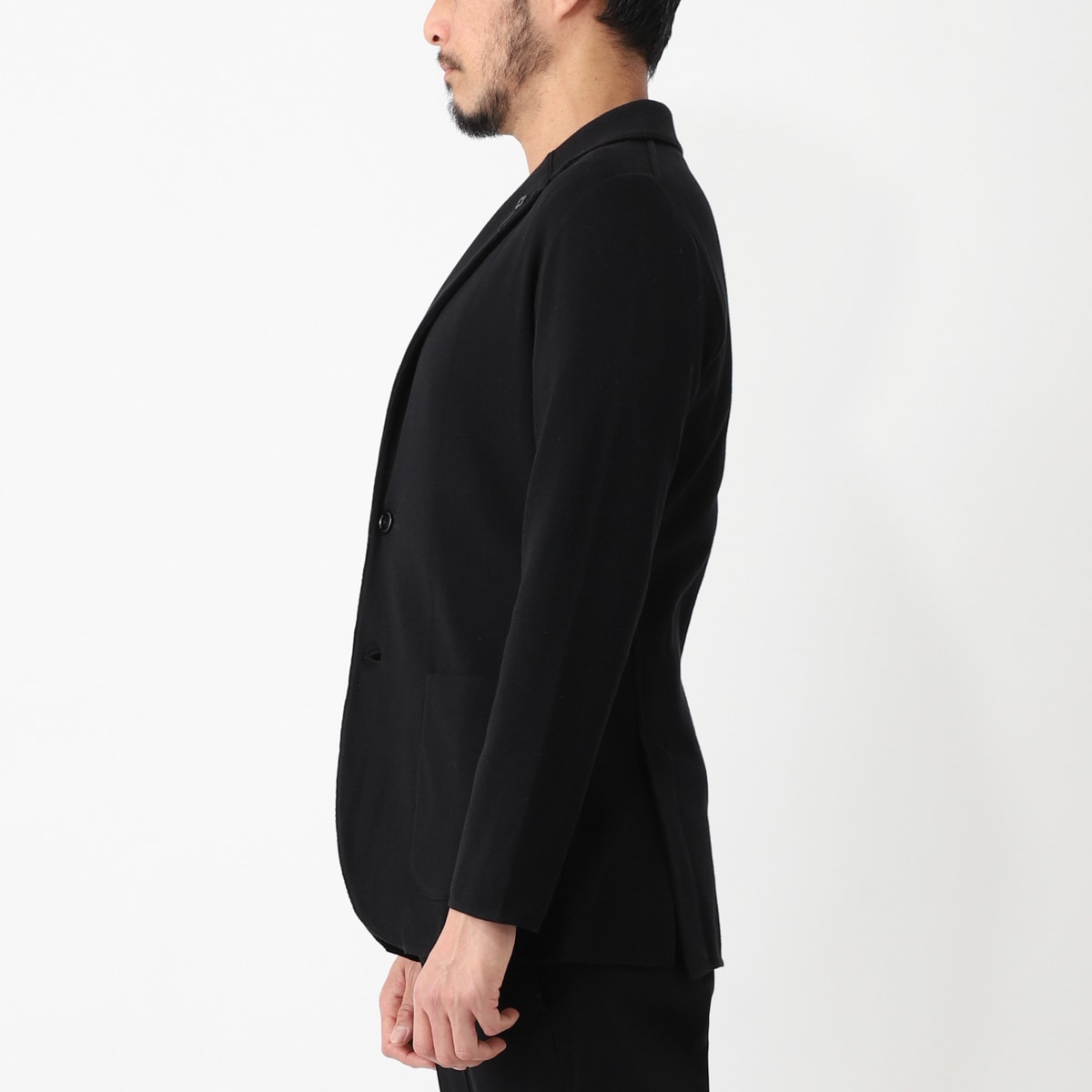 LARDINI ラルディーニ 2つボタン ニットジャケット メンズ | メンズ