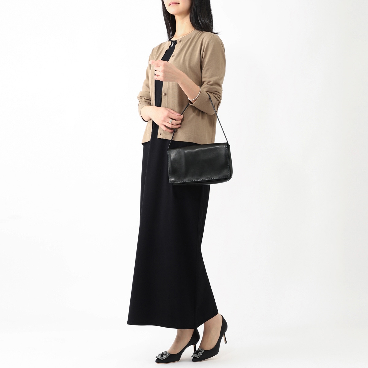 THE ROW ショルダーバッグ w1724-l117-blans THE ROW ザ ロウ ショルダーバッグ/NUANCE SHOULDER BAG