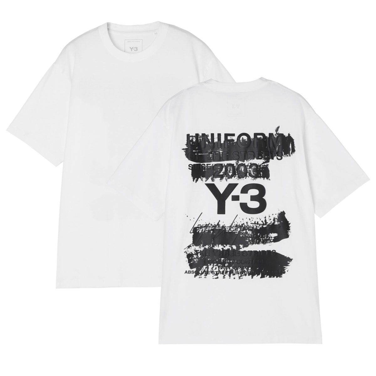 Y-3 ワイスリー クルーネックTシャツ/U GFX SS TEE