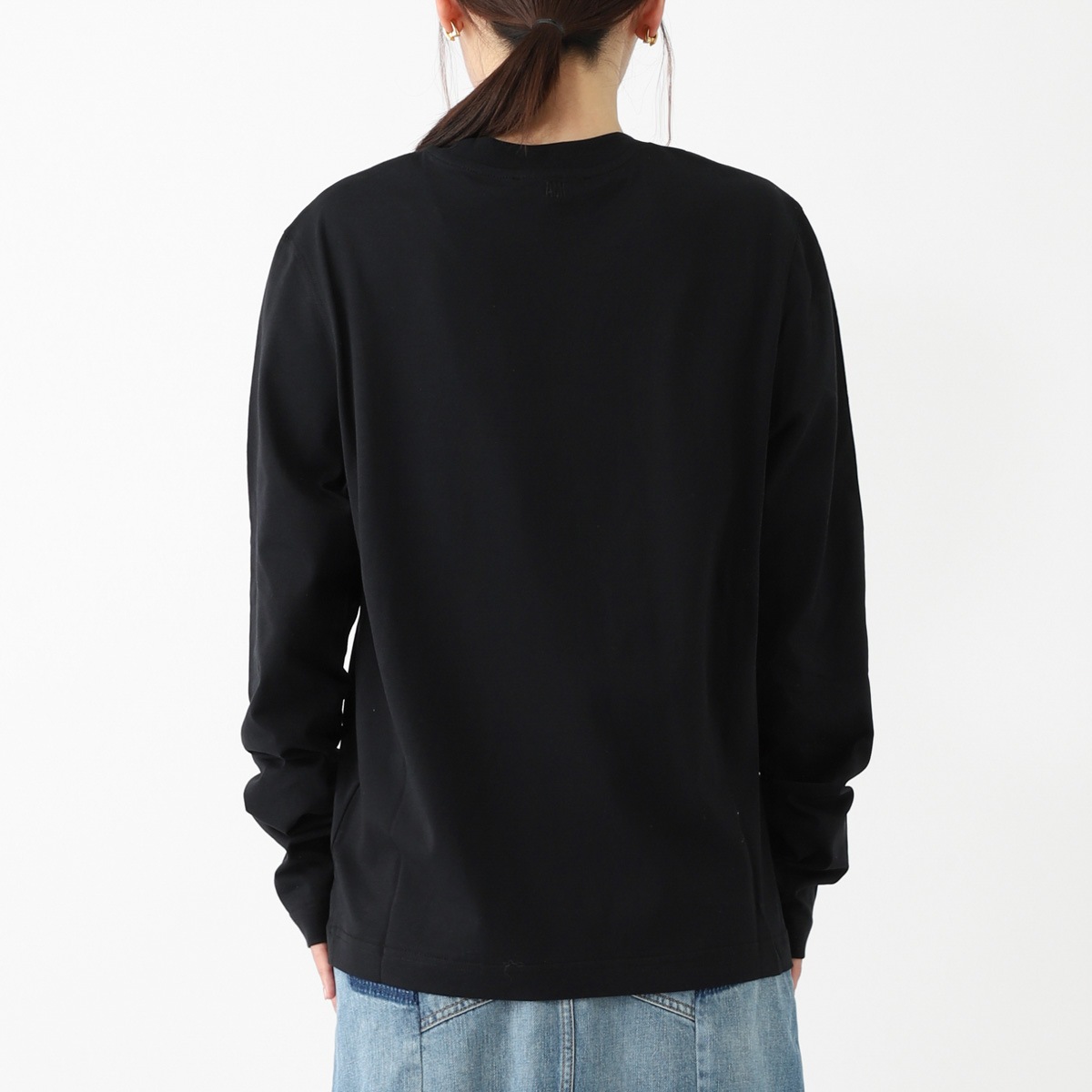 AMI アミ クルーネック 長袖Tシャツ/AMI DE COEUR LONG SLEEVES T-SHIRT