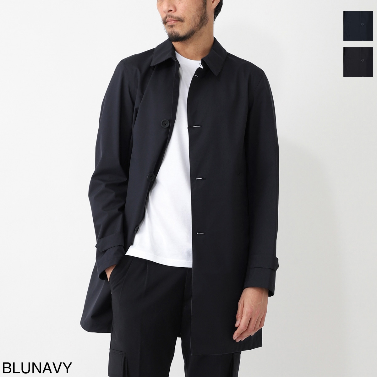 HERNO ヘルノ ステンカラーコート/HERNO LAMINAR GORE-TEX【大きいサイズあり】 メンズ