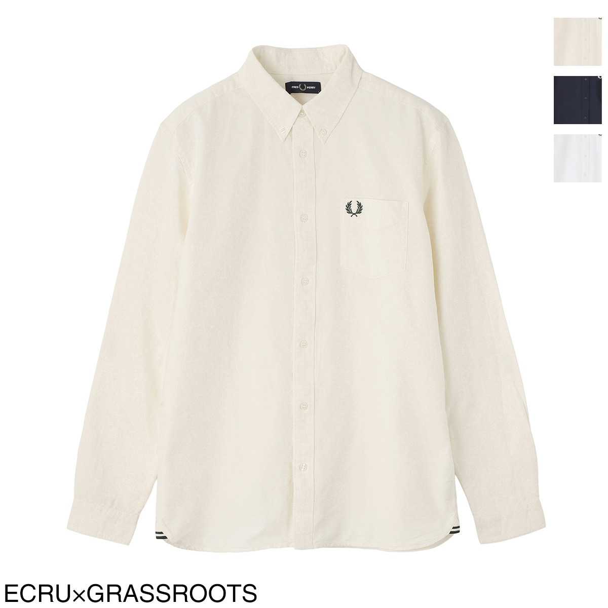FRED PERRY フレッドペリー ボタンダウンシャツ/長袖シャツ/OXFORD SHIRT メンズ