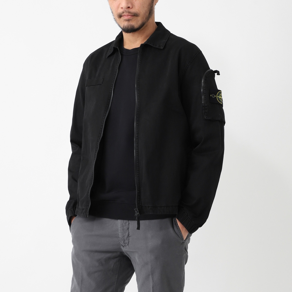 STONE  ストーンアイランド　シャツジャケット STONE ISLAND ストーンアイランド シャツジャケット/1200003 ORGANIC