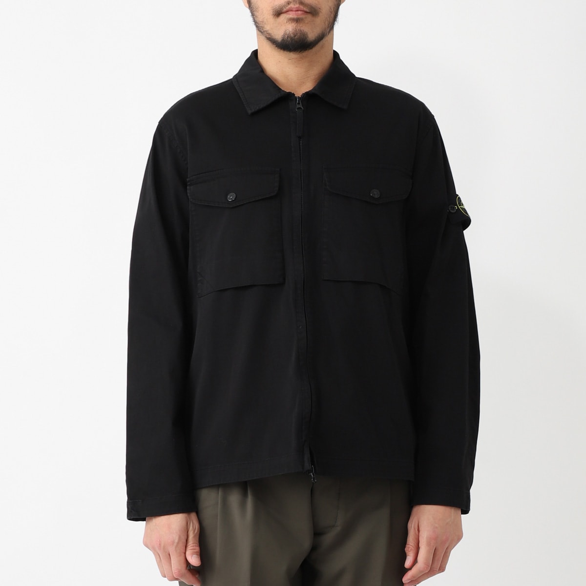 STONE ISLAND ストーンアイランド シャツジャケット/1200128 ORGANIC