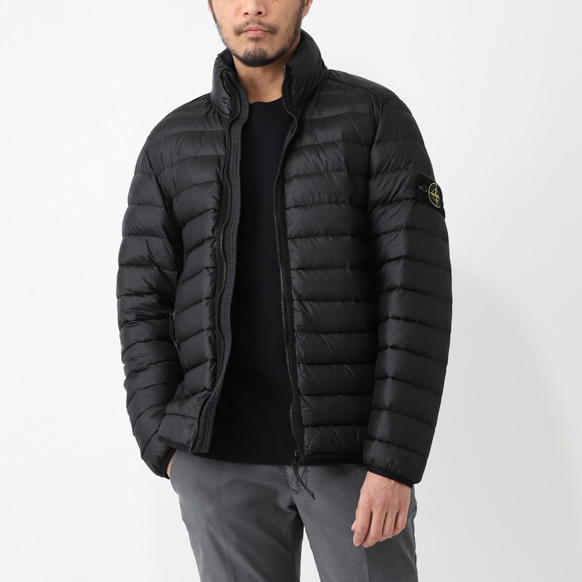 黒 ストーンアイランド ジャケット STONE ISLAND ストーン アイランド
