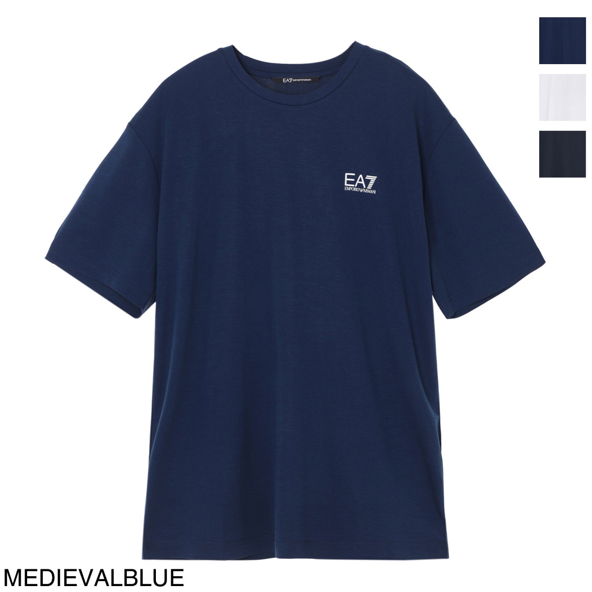 【国内発送】EMPORIO ARMANI 立体 ロゴ クルーネック Tシャツ EMPORIO ARMANI エンポリオ アルマーニ EA7 Tシャツ 半袖 クルー