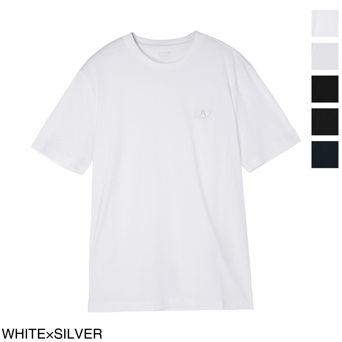 『ネコポス対応(1点まで)』EA7 EMPORIO ARMANI エンポリオアルマーニ クルーネック Tシャツ/CORE IDENTITY メンズ