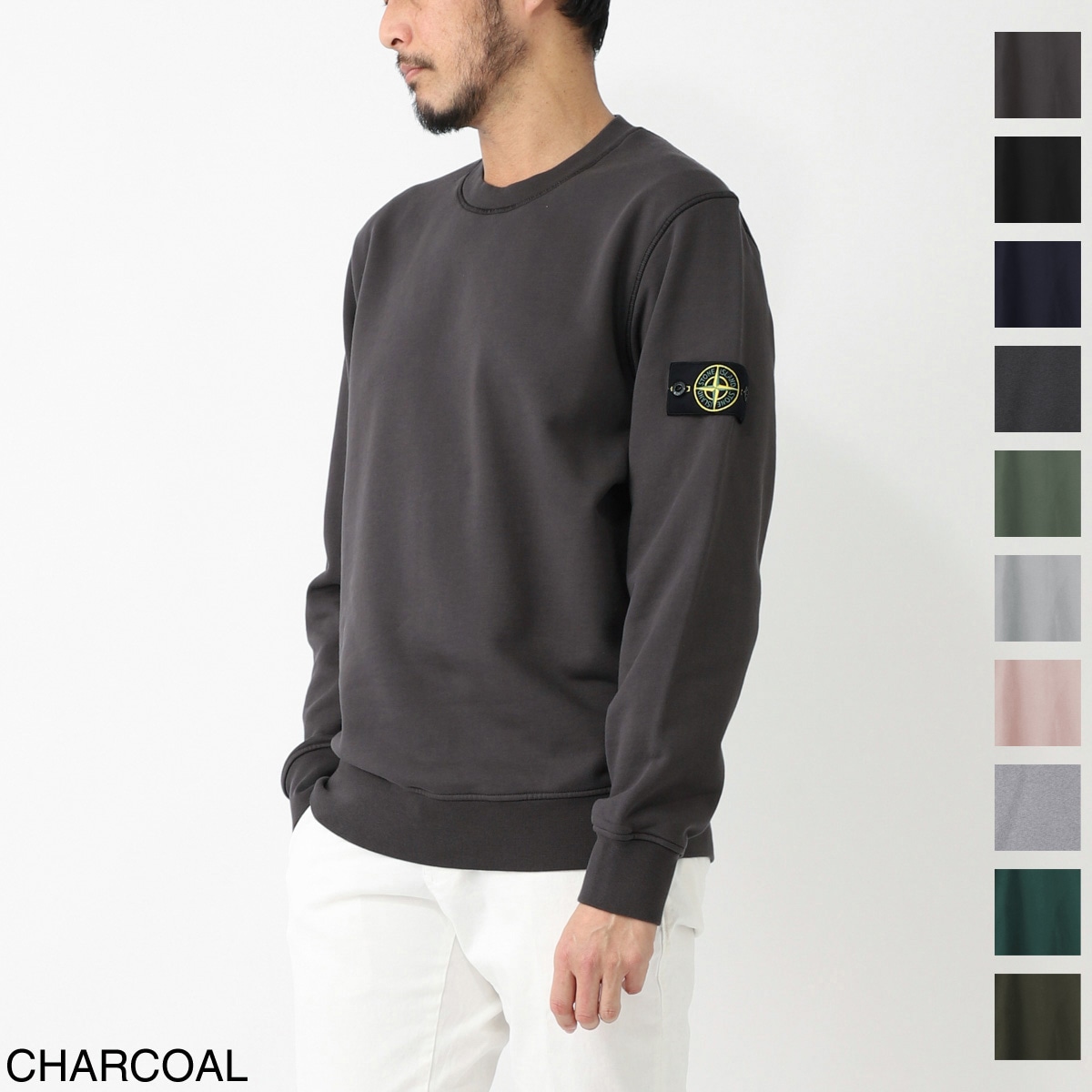 STONE ISLAND ストーンアイランド スウェットシャツ/6100044 ORGANIC COTTON FLEECE メンズ