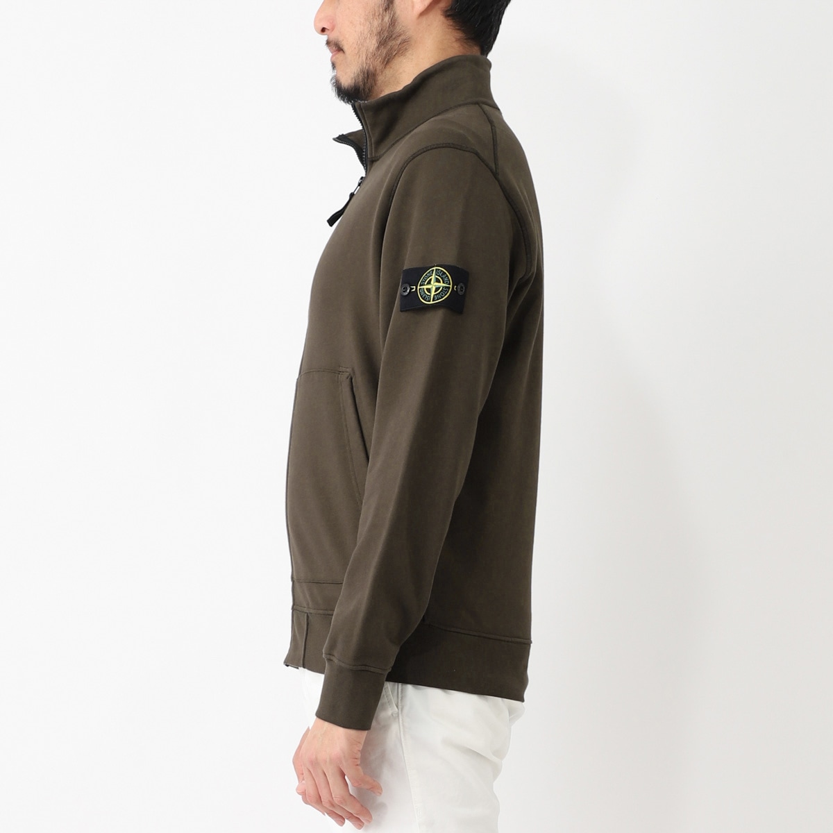 STONE ISLAND ストーンアイランド ジップアップ スウェット/6100643 