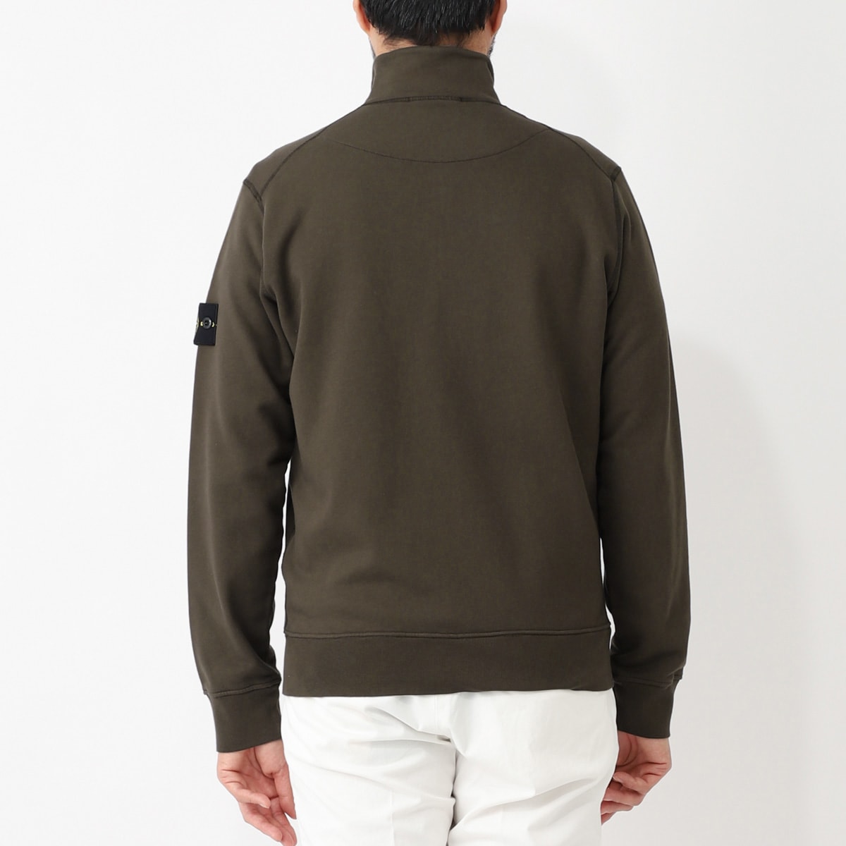 STONE  ジップアップ スウェット 6100643-s0051 STONE ISLAND ストーンアイランド ジップアップ スウェット