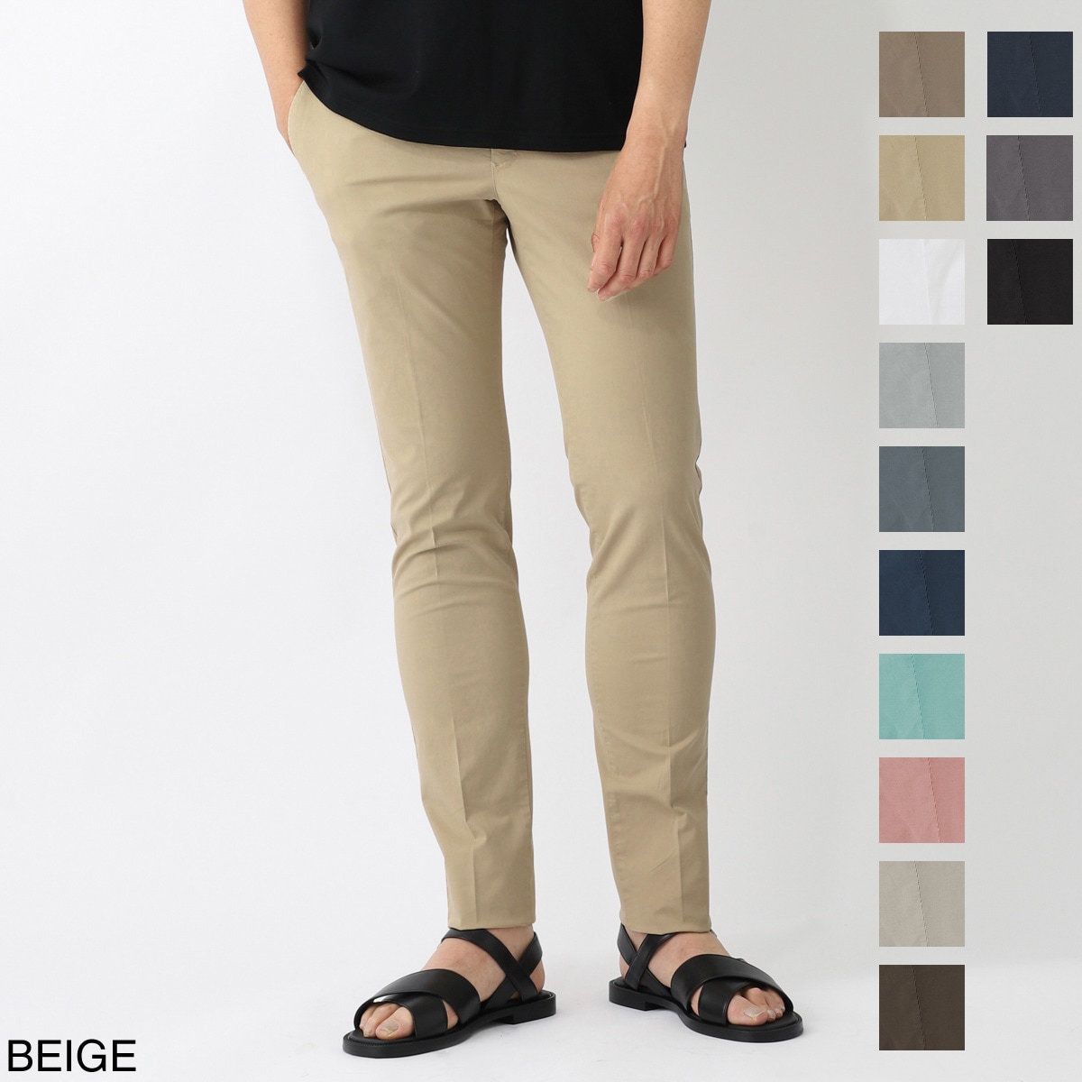 PT TORINO ピーティートリノ ノープリーツ スラックス/BUSINESS SUPERSLIM FIT【大きいサイズあり】 メンズ