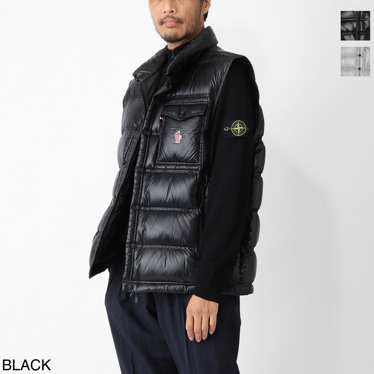 MONCLER モンクレール ジップアップ カーディガン/CARDIGAN TRICOT