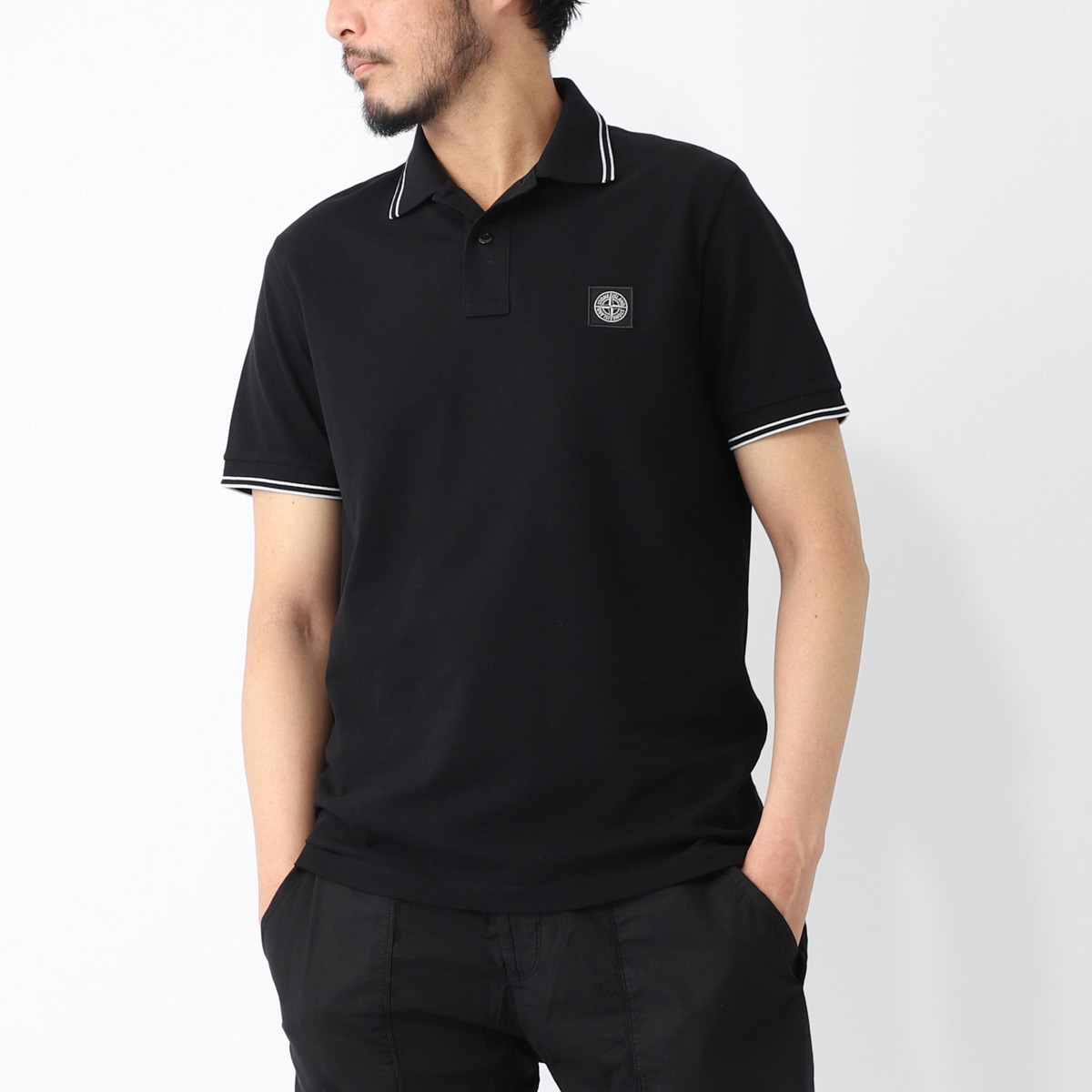 STONE ISLAND ストーンアイランド ポロシャツ/22002SC ORGANIC COTTON
