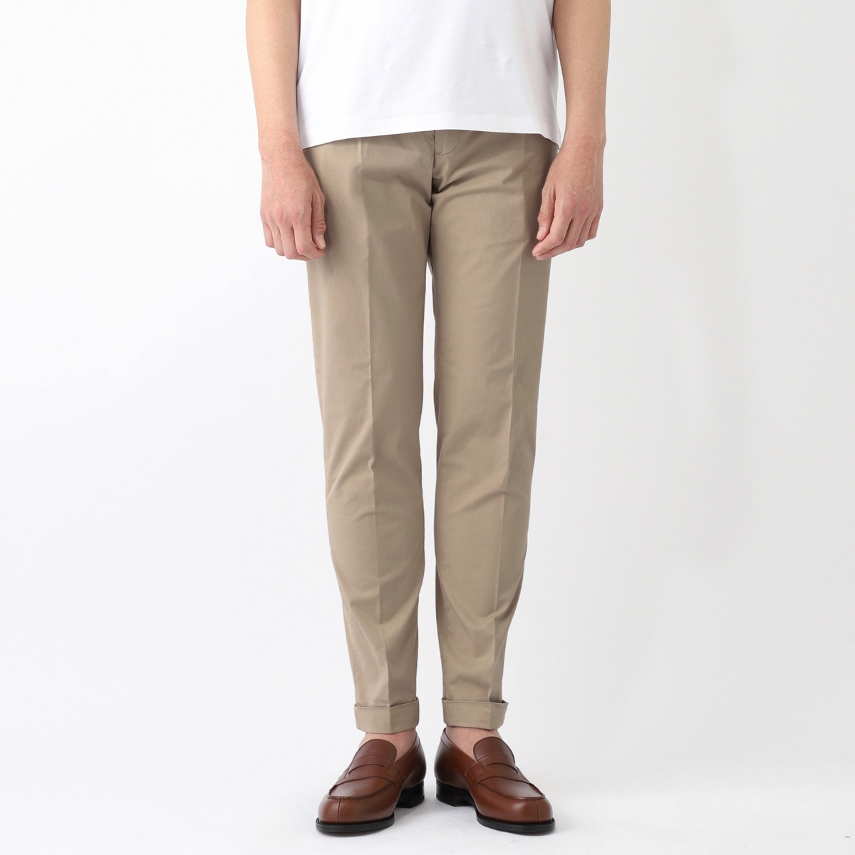 【1万円均一】【アウトレット】BRIGLIA 1949 ブリリア ワンプリーツ スラックス/コットンパンツ/BG07【大きいサイズあり】 メンズ