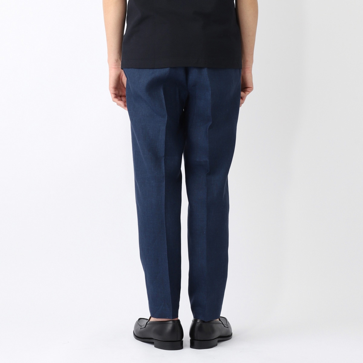 BRIGLIA 1949リネンストライプ イージースラックスWimbledon BRIGLIA 1949リネンストライプ イージースラックスWimbledon BRIGLIA