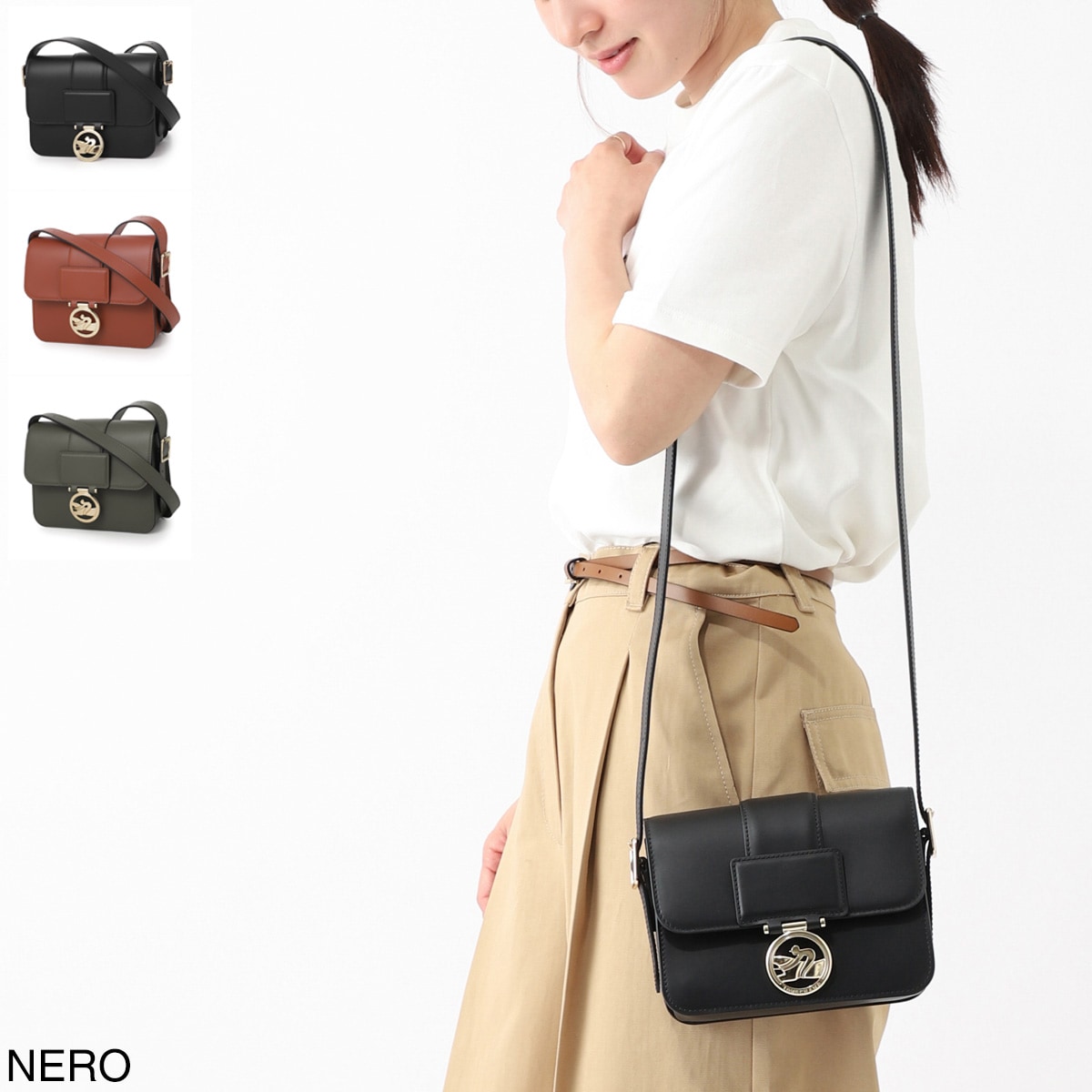LONGCHAMP ショルダーバッグ 10174-hau LONGCHAMP ロンシャン ショルダーバッグ/クロスボディバッグ