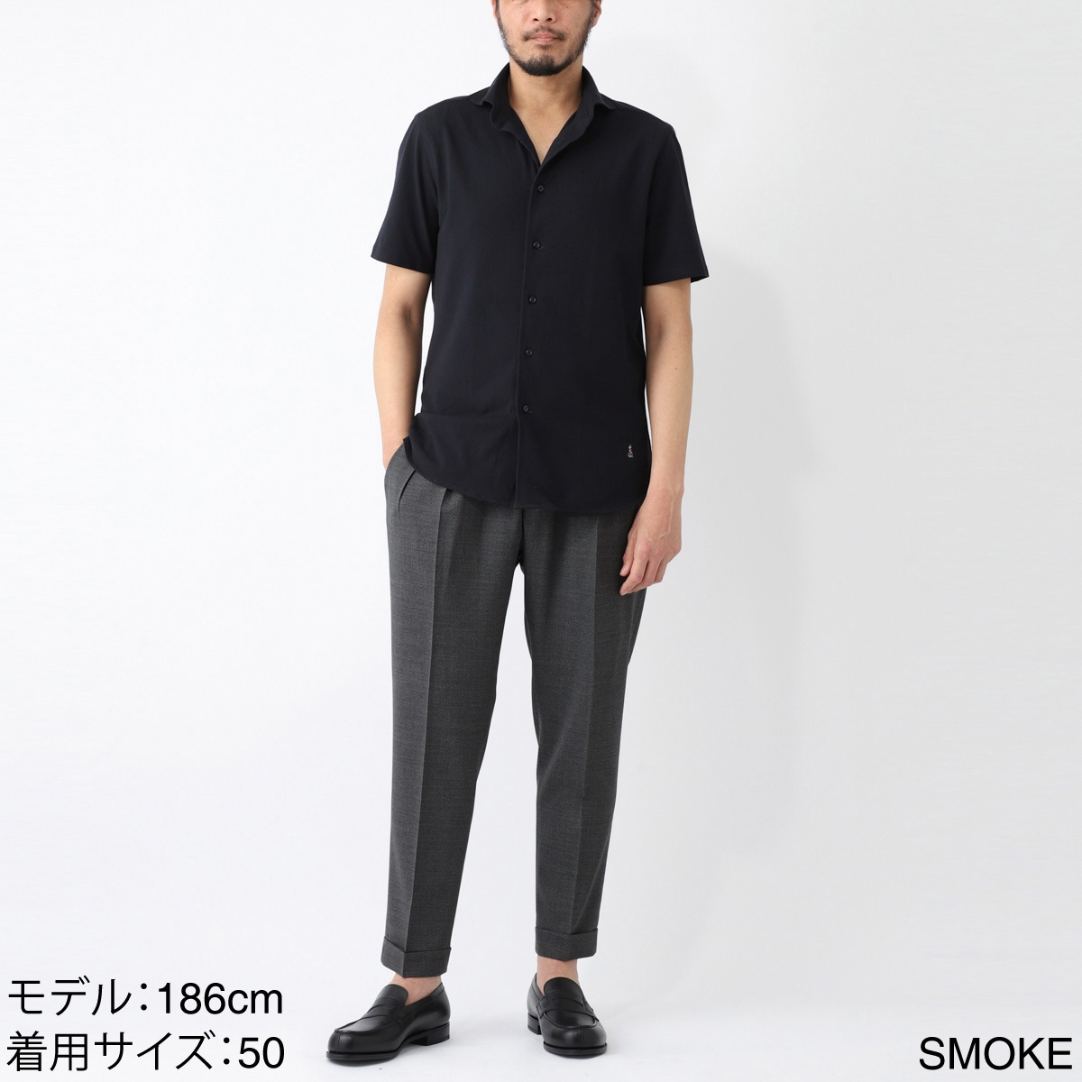 BERWICH ベルウィッチ ツープリーツ スラックス/ウールパンツ/TROPICAL