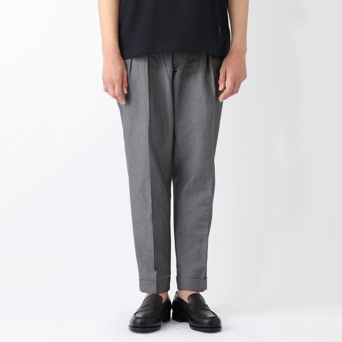 BERWICH ベルウィッチ ツープリーツ スラックス/コットンパンツ/COTTON