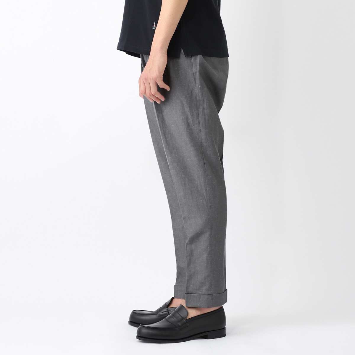 BERWICH ベルウィッチ ツープリーツ スラックス/コットンパンツ/COTTON